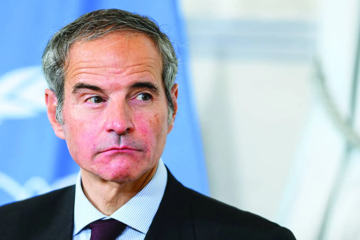 رافائيل ماريانو غروسي المدير العام للوكالة الدولية للطاقة الذرية (إ.ب.أ)