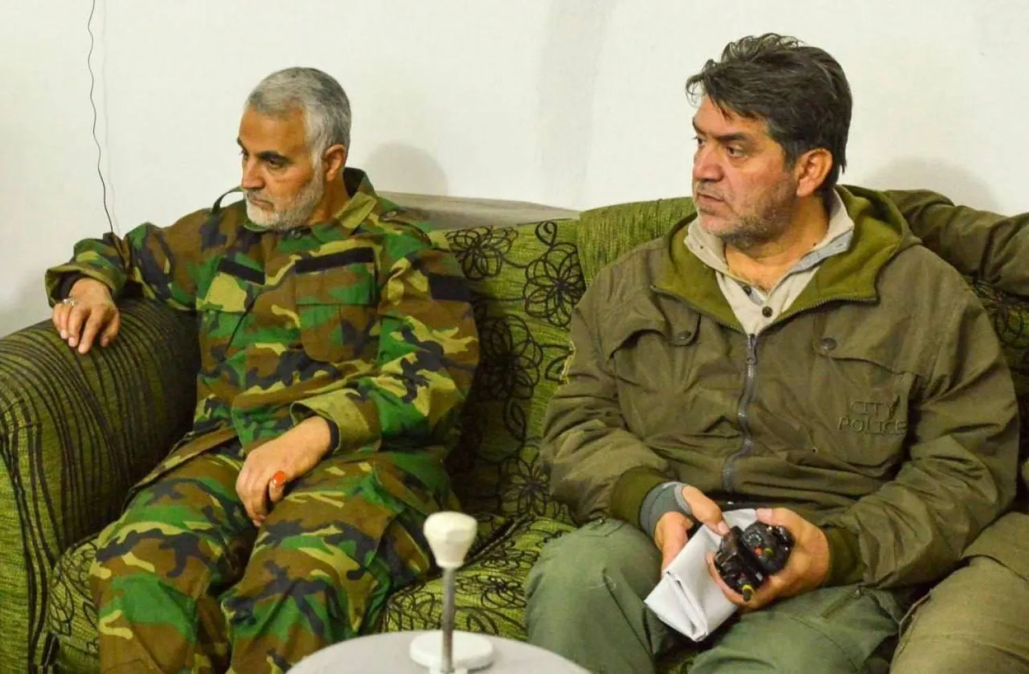 صورة لنيكويي في سوريا ونشرها حساب قاسم سليماني الرسمي