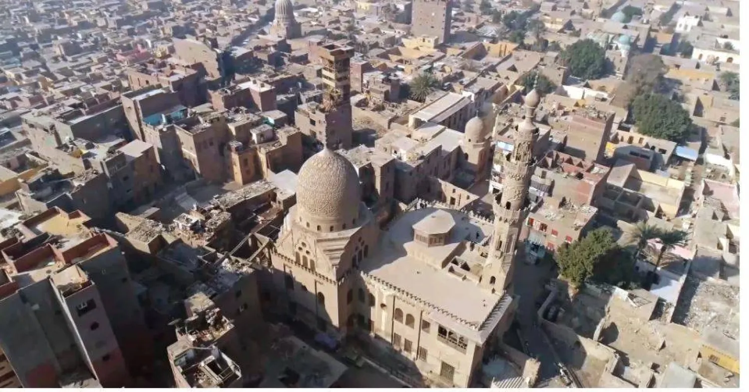 جانب من جبانة المماليك في القاهرة (المعهد الفرنسي بمصر)
