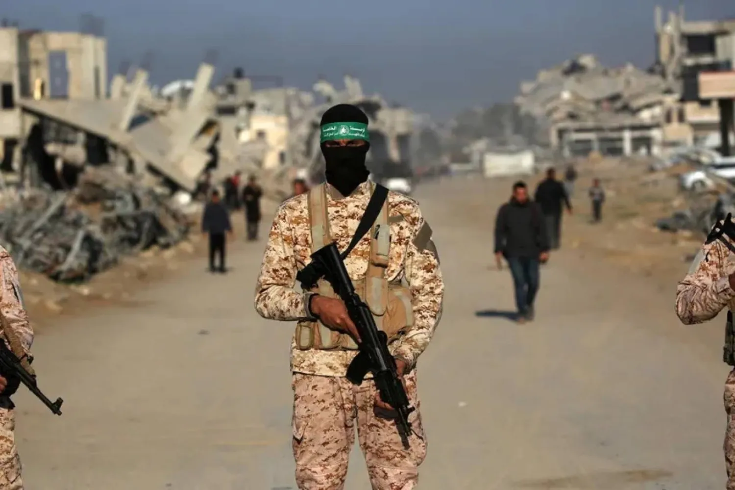 Hamas, savaşın uzamasıyla birlikte ağır krizlerle karşı karşıya kaldı (AFP)