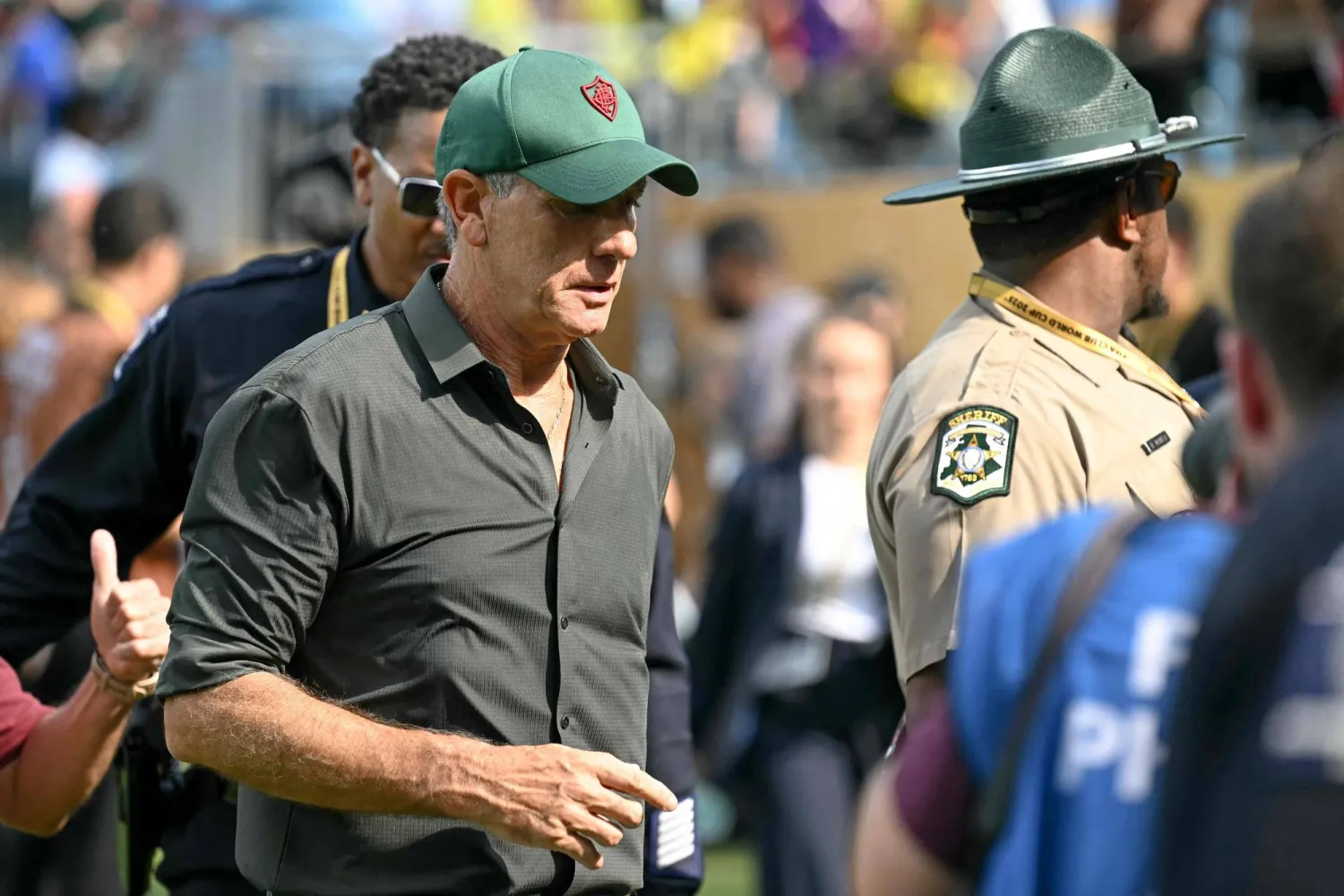 ريناتو جاوتشو، المدير الفني لفريق فلومينينسي البرازيلي (أ.ف.ب) 