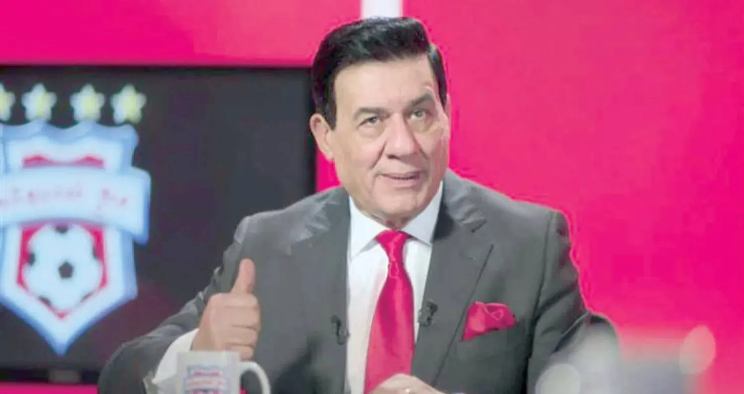 المعلق الكروي مدحت شلبي (صفحته على «فيسبوك»)