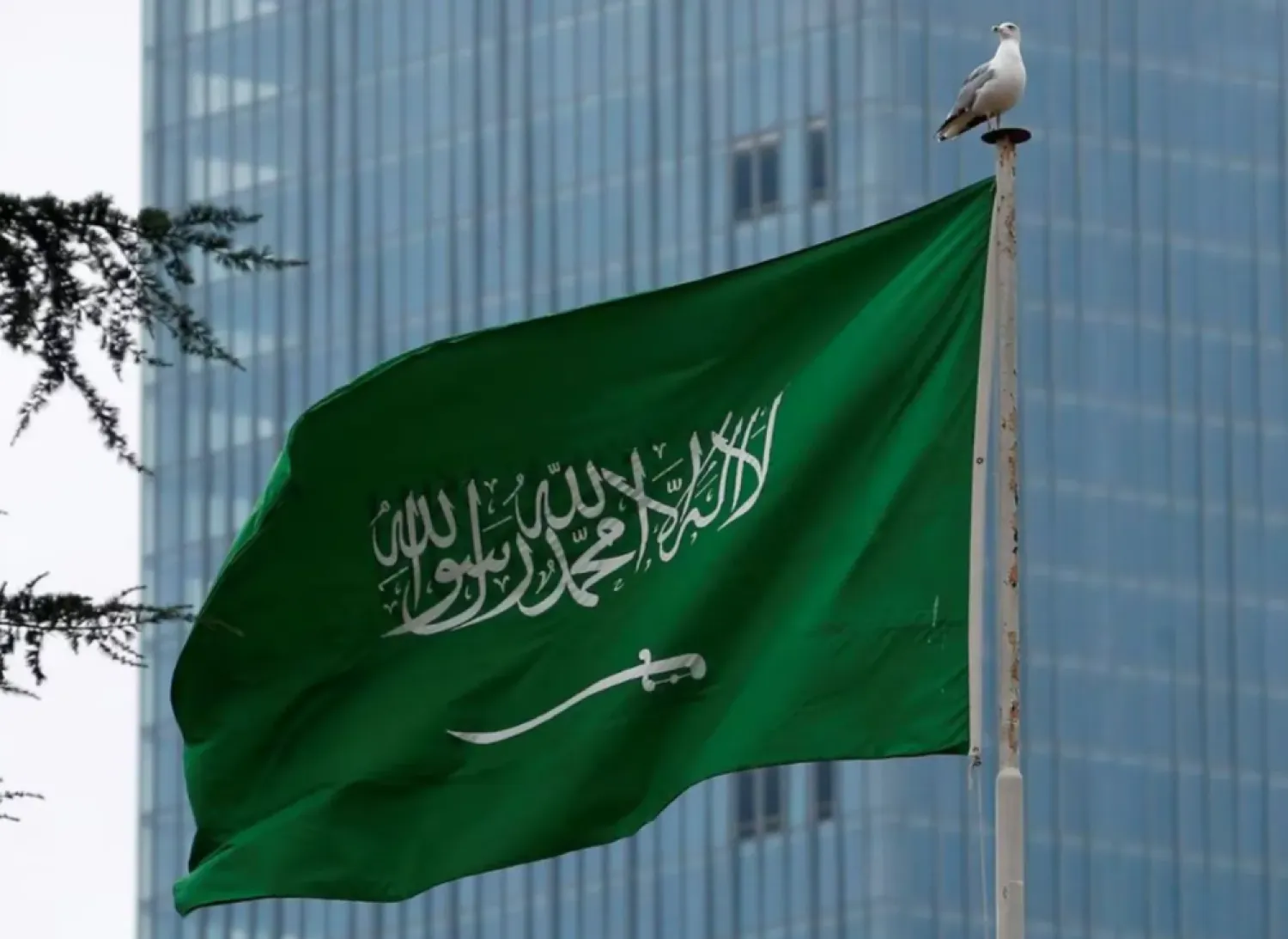 Saudi Flag / File/Reuters
