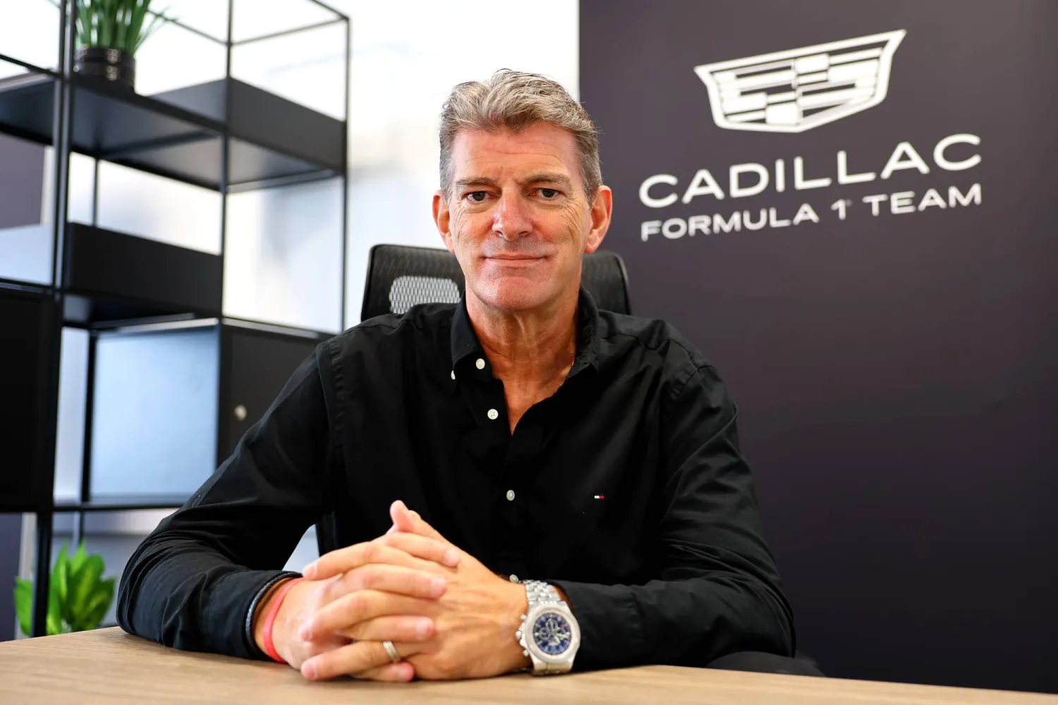 جرايم لودون رئيس فريق كاديلاك (د.ب.أ)