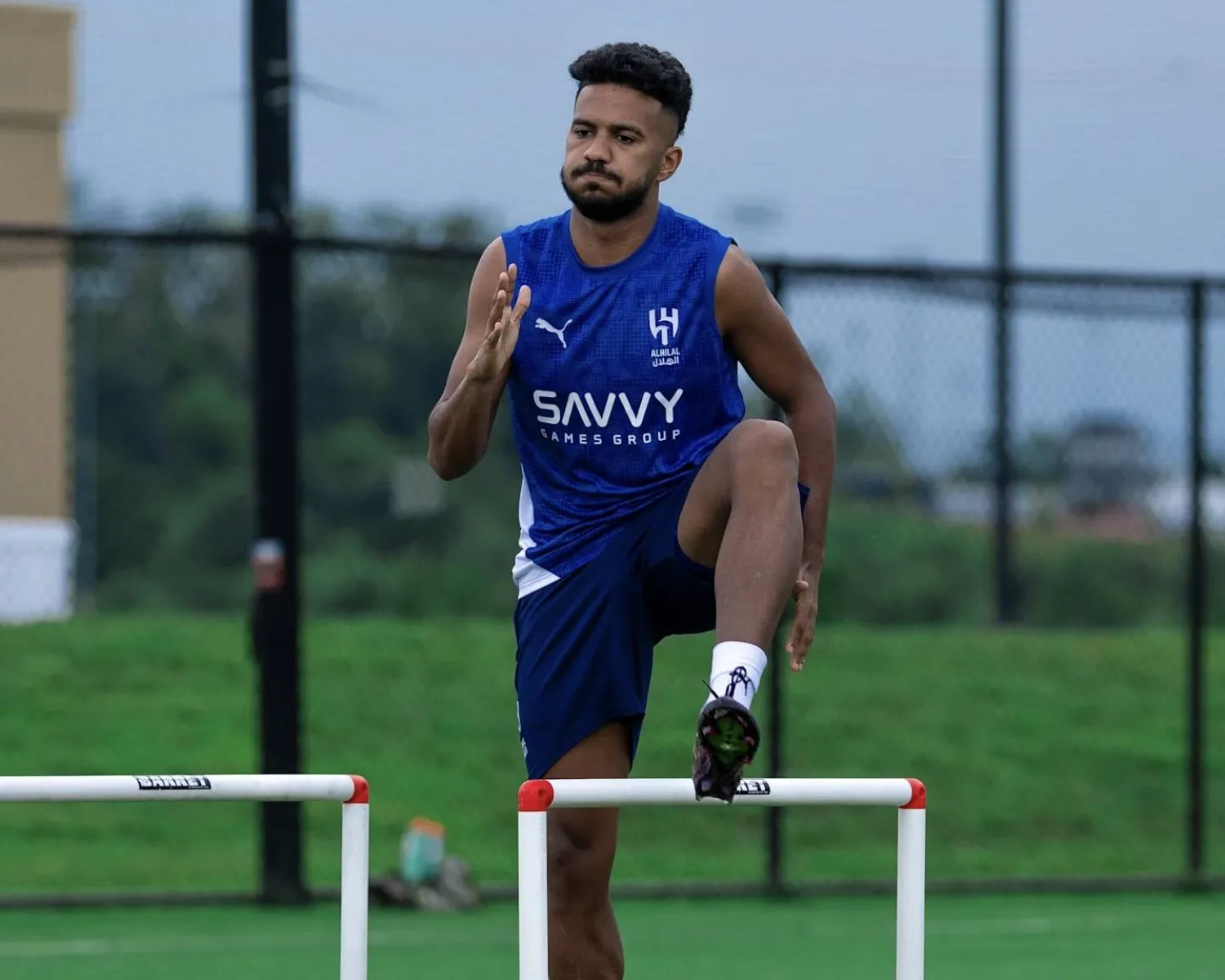خالد الغنام يشارك حالياً مع الهلال في كأس العالم للأندية (نادي الهلال)
