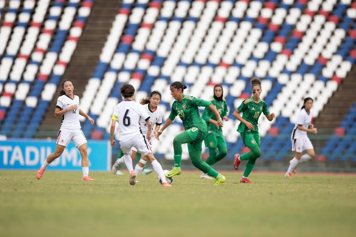 تعثر المنتخب السعودي للسيدات في ثاني مباريات التصفيات المؤهلة لكأس آسيا 2026 (المنتخب السعودي للسيدات)