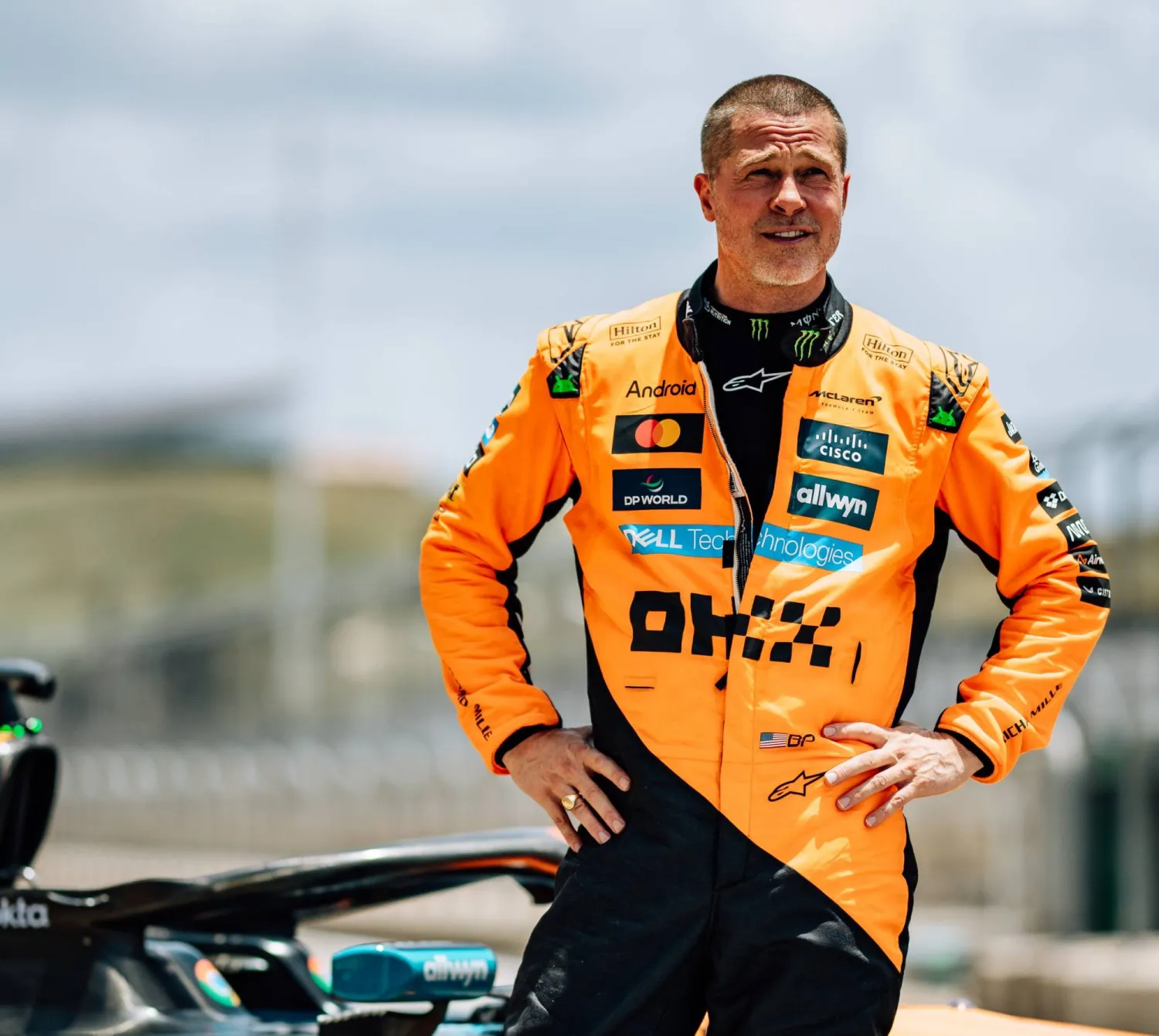 براد بيت خلال أحد مشاهد الفيلم (الشرق الأوسط)