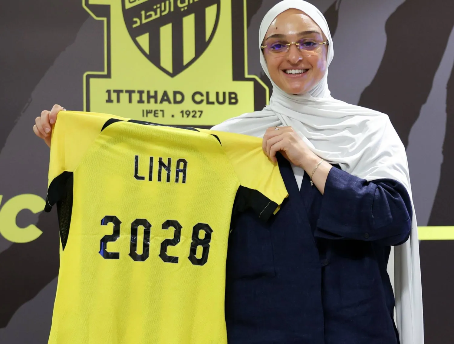 يمتد عقد الجزائرية لينا بوساحة حتى 2028 (نادي الاتحاد)