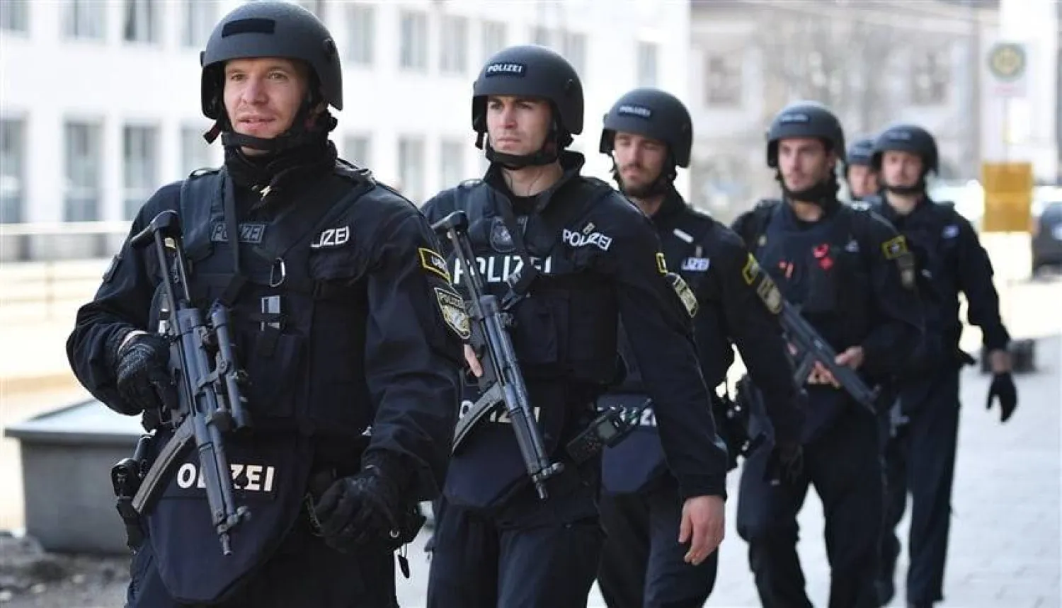 عناصر من الشرطة الألمانية في حالة استنفار (أرشيفية)