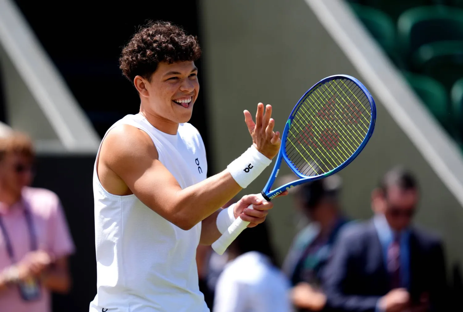 بن شيلتون يتقدم في ويمبلدون (د.ب.أ)