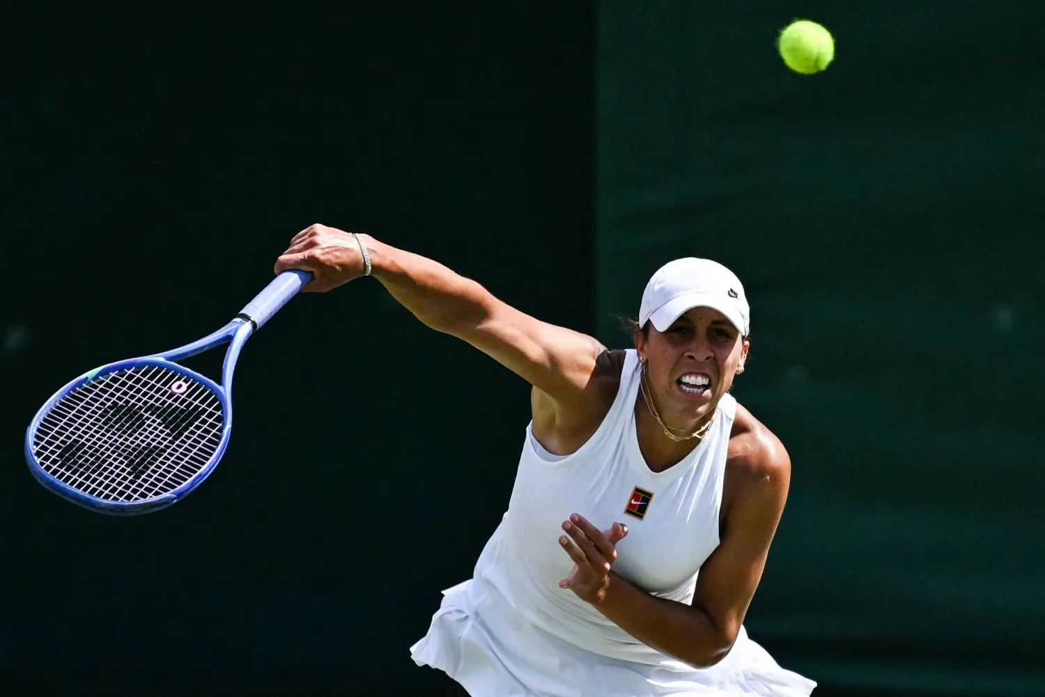 الأميركية ماديسون كيز تودّع ويمبلدون (أ.ف.ب)