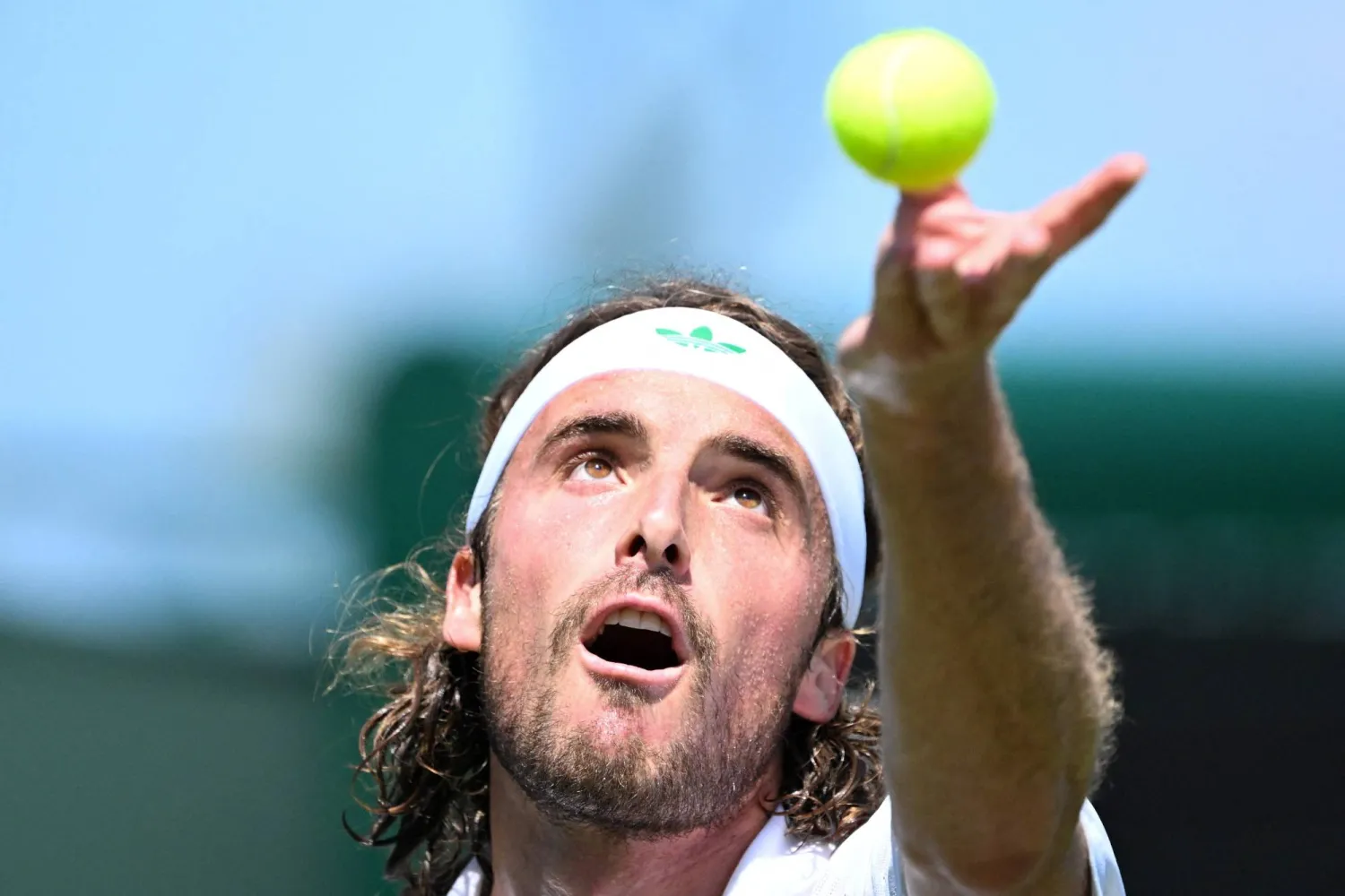 اليوناني ستيفانوس تسيتسيباس (أ.ف.ب)