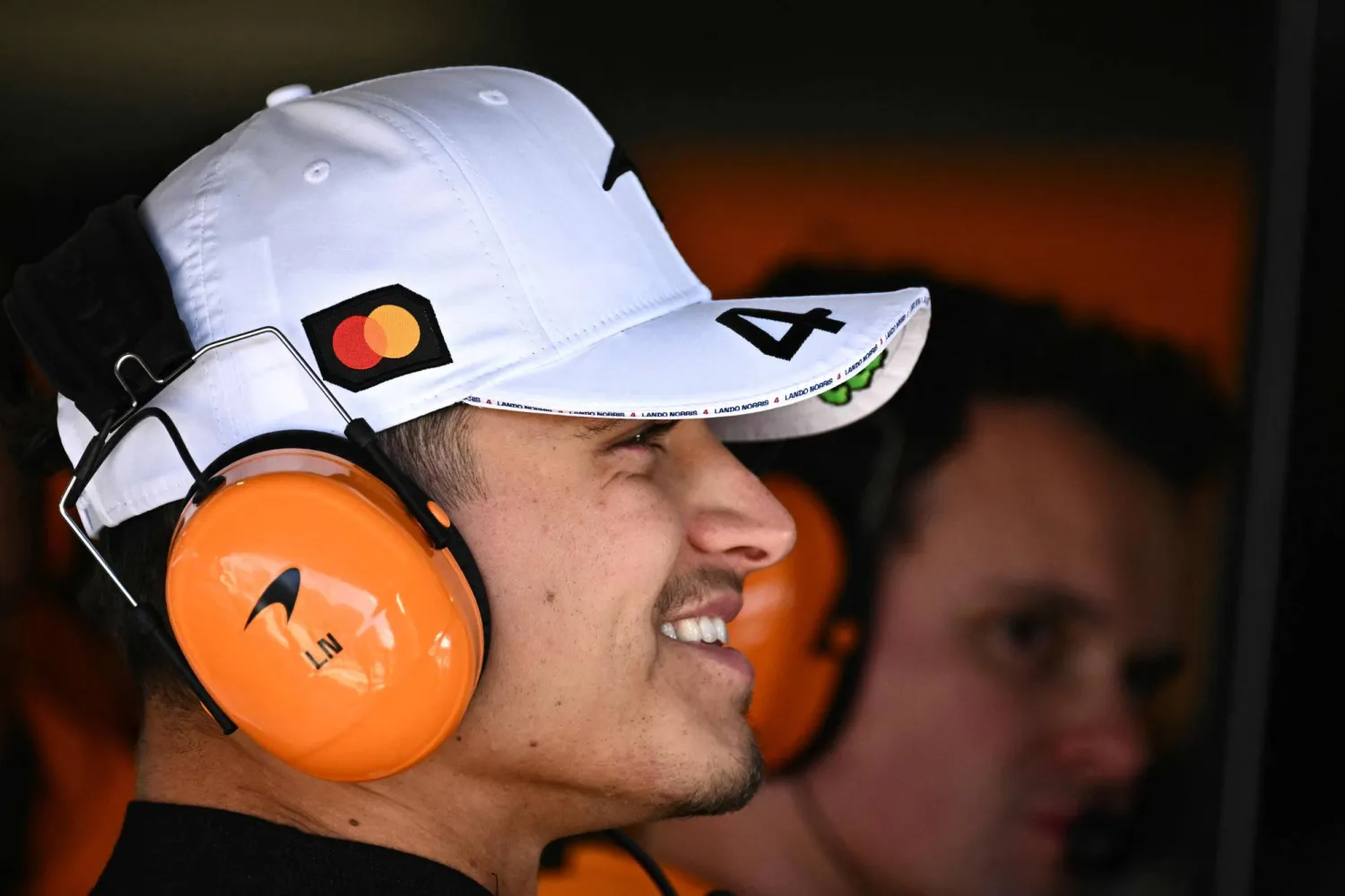 البريطاني لاندو نوريس سائق مكلارين (أ.ف.ب)