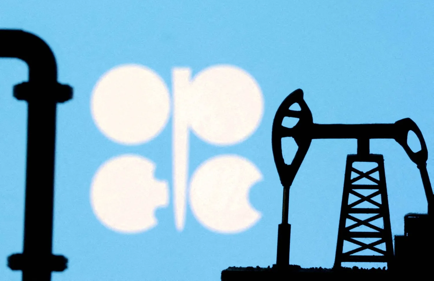 FILE PHOTO: OPEC logo is seen in this illustration taken, October 8, 2023. REUTERS/Dado Ruvic/File Photo