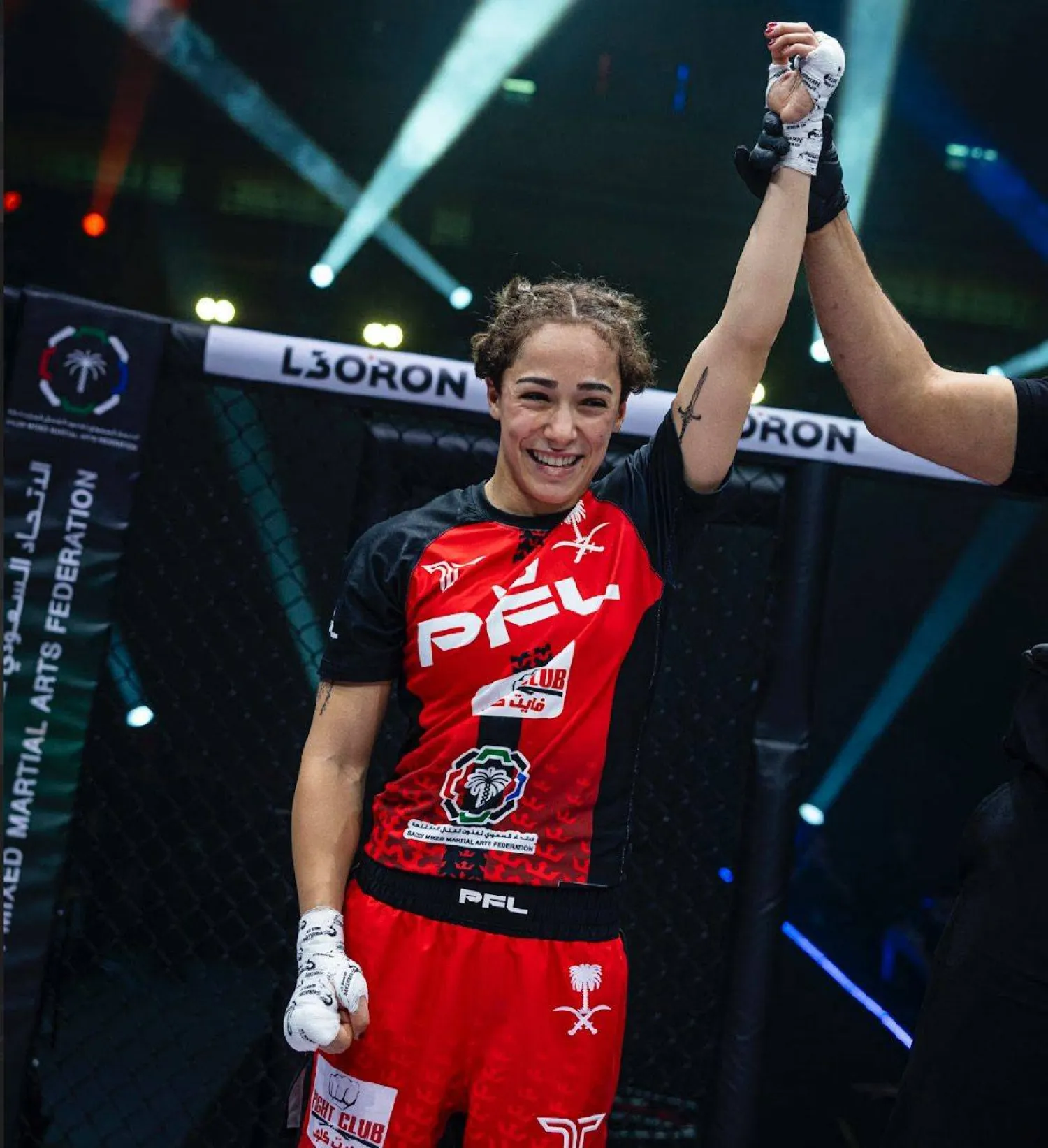 المقاتلة السعودية هتان السيف (الشرق الأوسط)