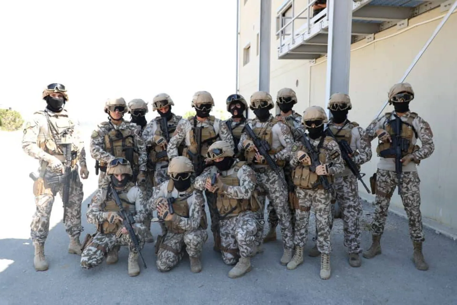 عناصر من الأمن العام اللبناني خلال مناورة أمنية عام 2019 (مديرية الأمن العام)