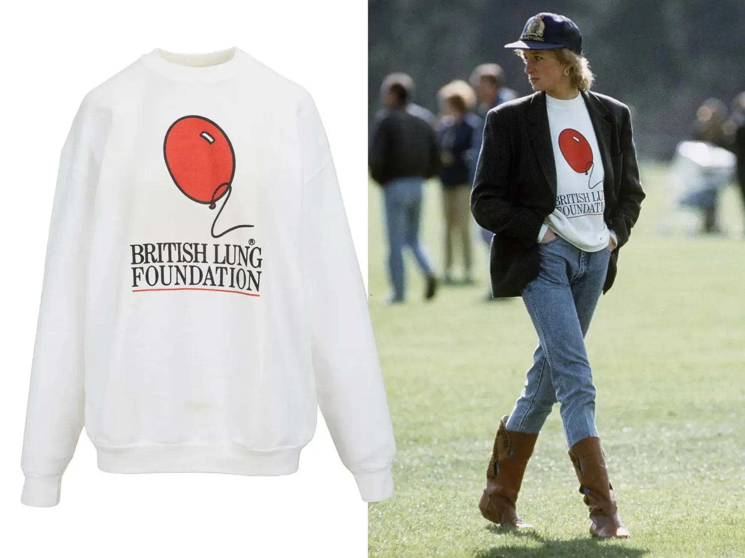 ضم المزاد سترة ارتدتها في حدث عام 1988 (غيتي)