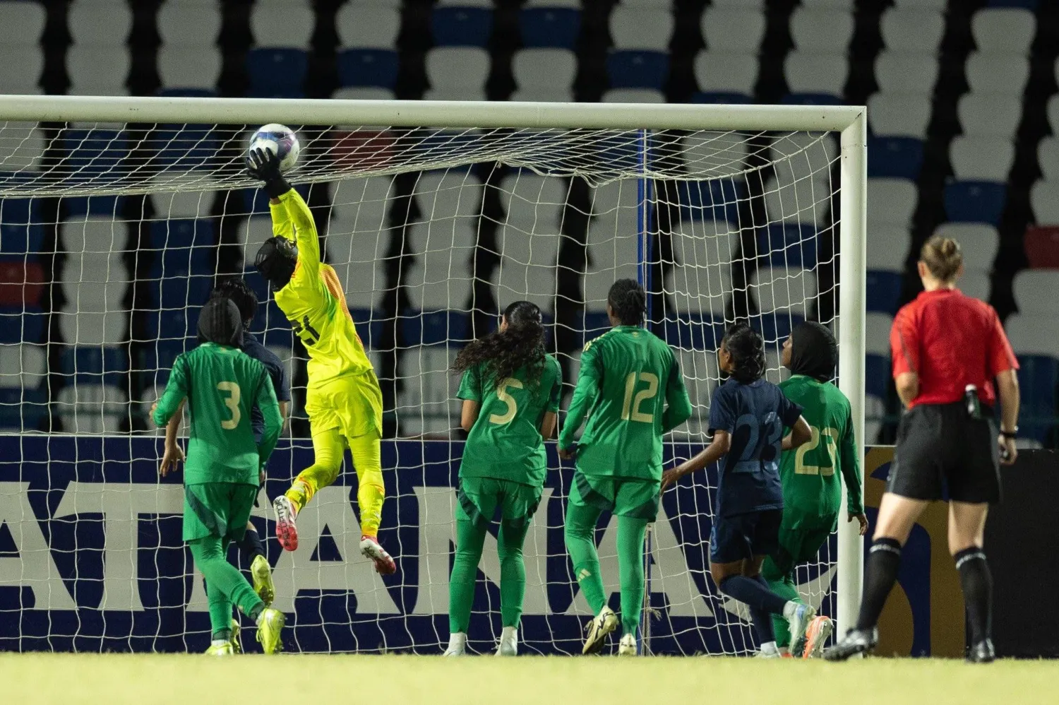 المنتخب السعودي للسيدات حل أخيراً في المجموعة السابعة (المنتخب السعودي)