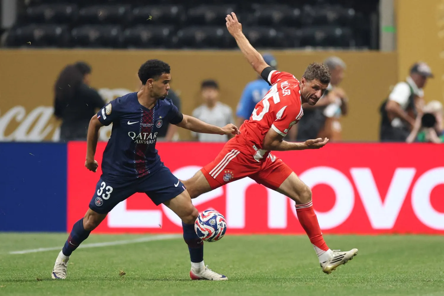 باريس وبايرن قدما أفضل مباريات مونديال الأندية حتى الآن (أ.ف.ب) 