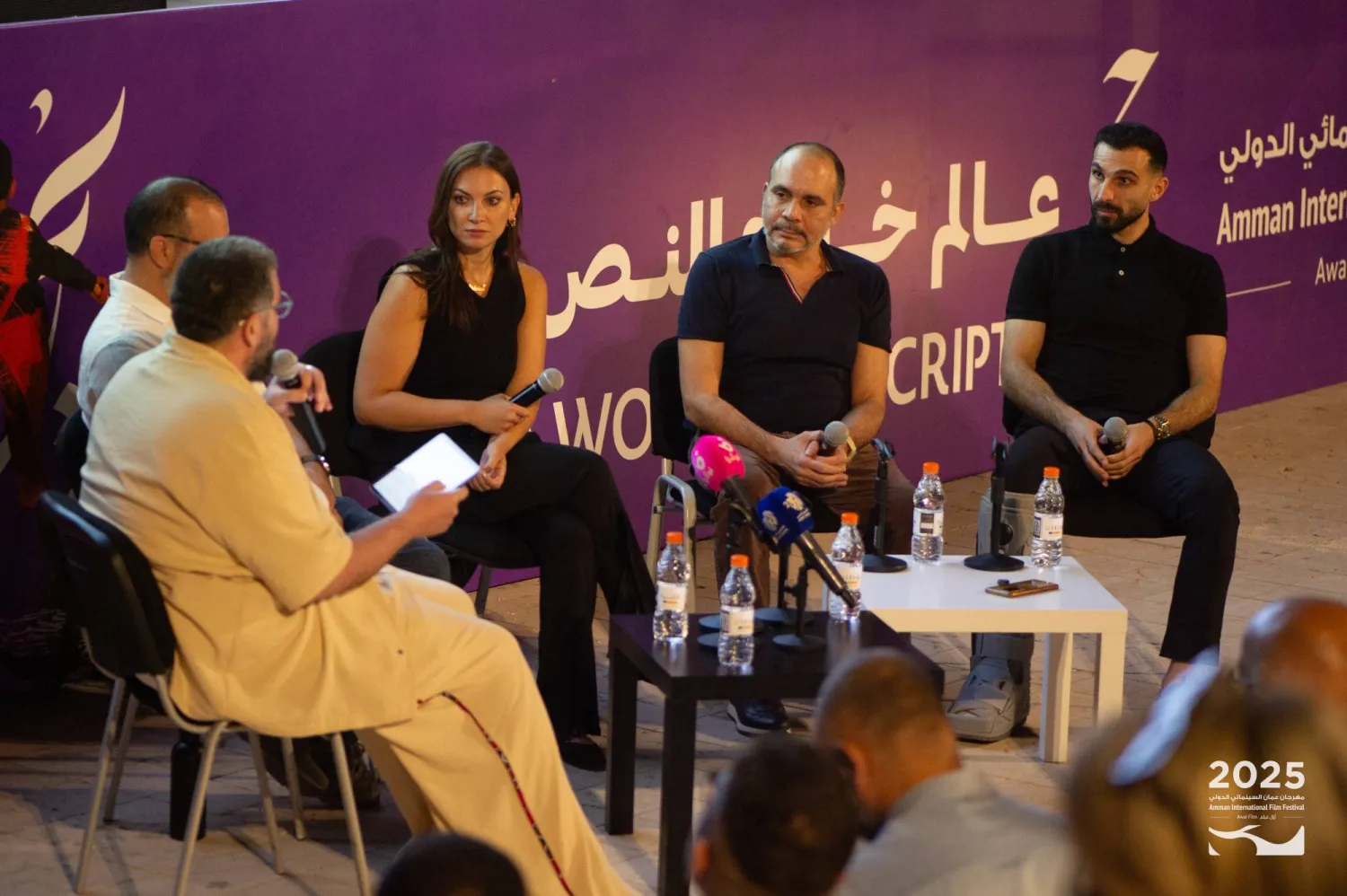 لقاء حول العلاقة الوطيدة بين السينما وكرة القدم بحضور الأمير علي بن الحسين (إدارة مهرجان عمّان السينمائي)