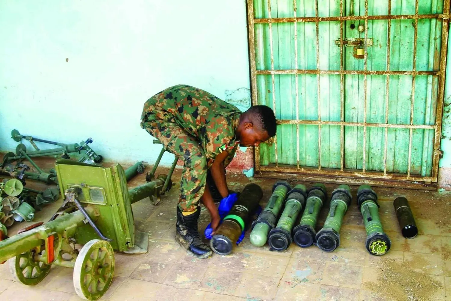 Sudan says it destroyed 50,000 explosive remnants of war (AFP)