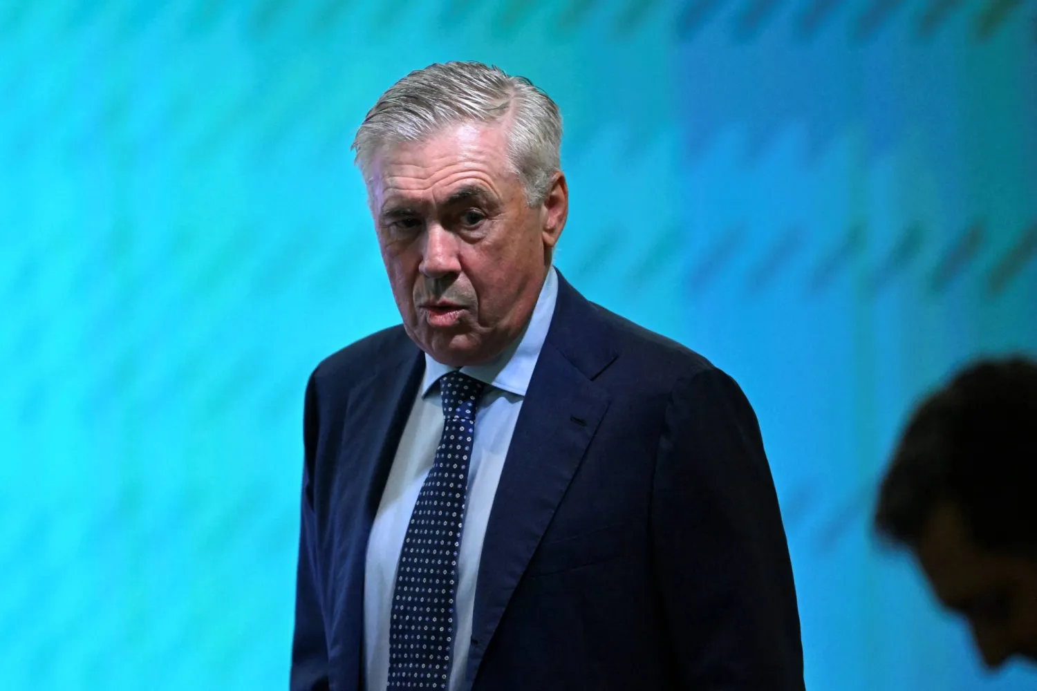 أنشيلوتي رفض التعليق على القرار (أ.ف.ب)