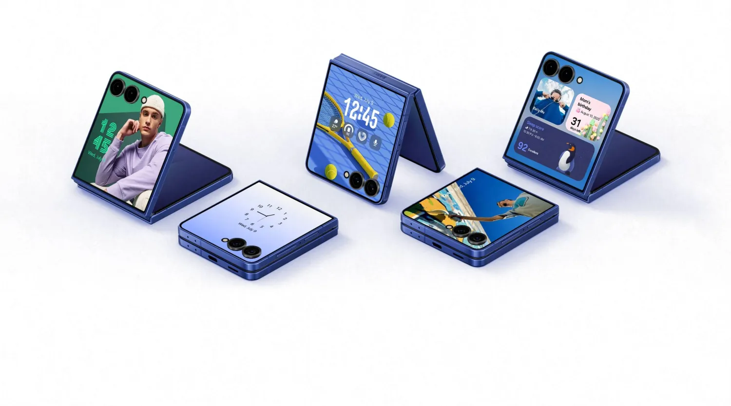 غالاكسي Z Flip7 يجمع بين التصميم الأنيق والتقنيات الذكية بفضل واجهة Galaxy AI الجديدة وشاشة AMOLED خارجية محسّنة  (سامسونغ)