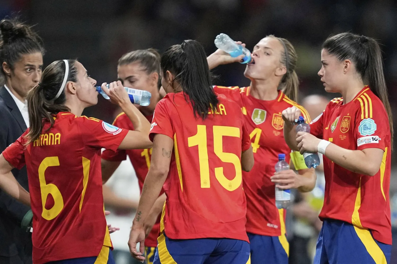 سيدات إسبانيا تألقن في يورو 2025 (أ.ب)