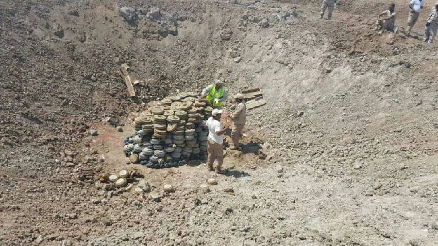 اليمن يحتاج إلى سنوات وربما لعقود للتخلص من كارثة الألغام الحوثية (سبأ)