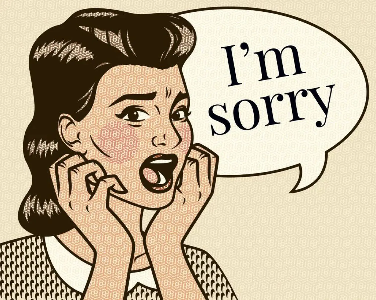 «أنا آسفة» ماذا تعني لك (غيتي)