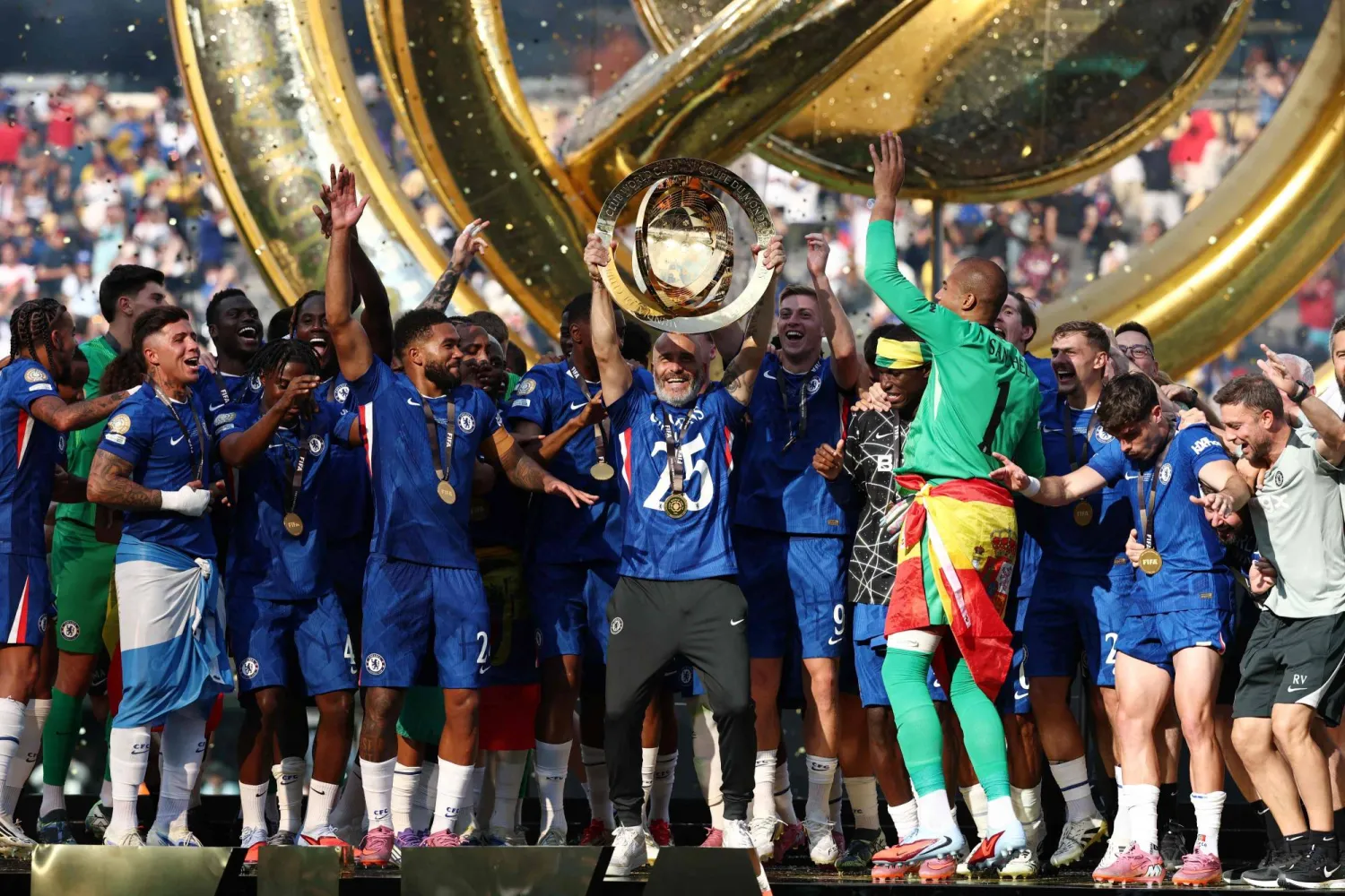 تشيلسي توّج بلقب مونديال الأندية الأول في صورته الموسعة (أ.ف.ب)