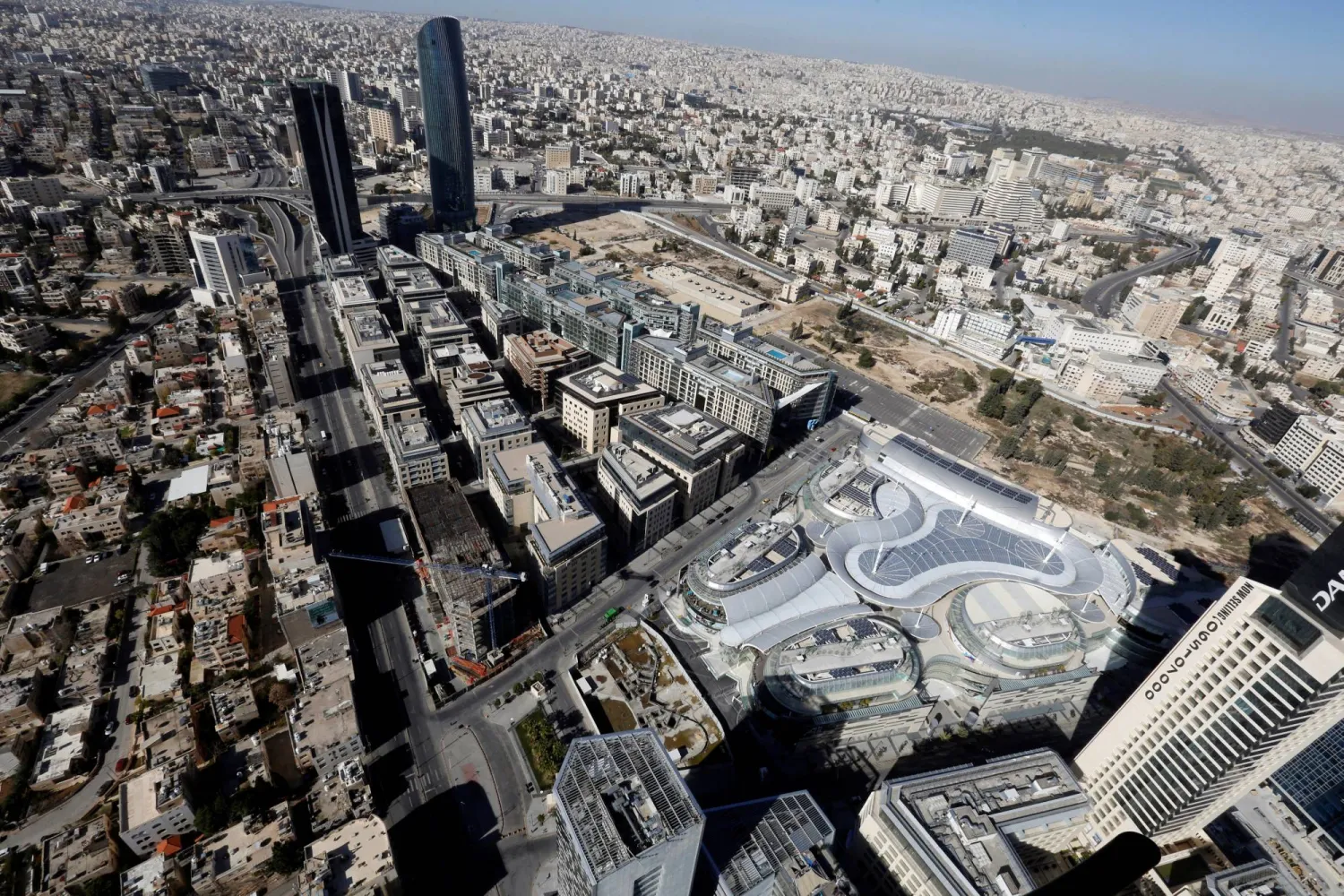 صورة عامة للعاصمة الأردنية عمّان (أرشيفية - رويترز)
