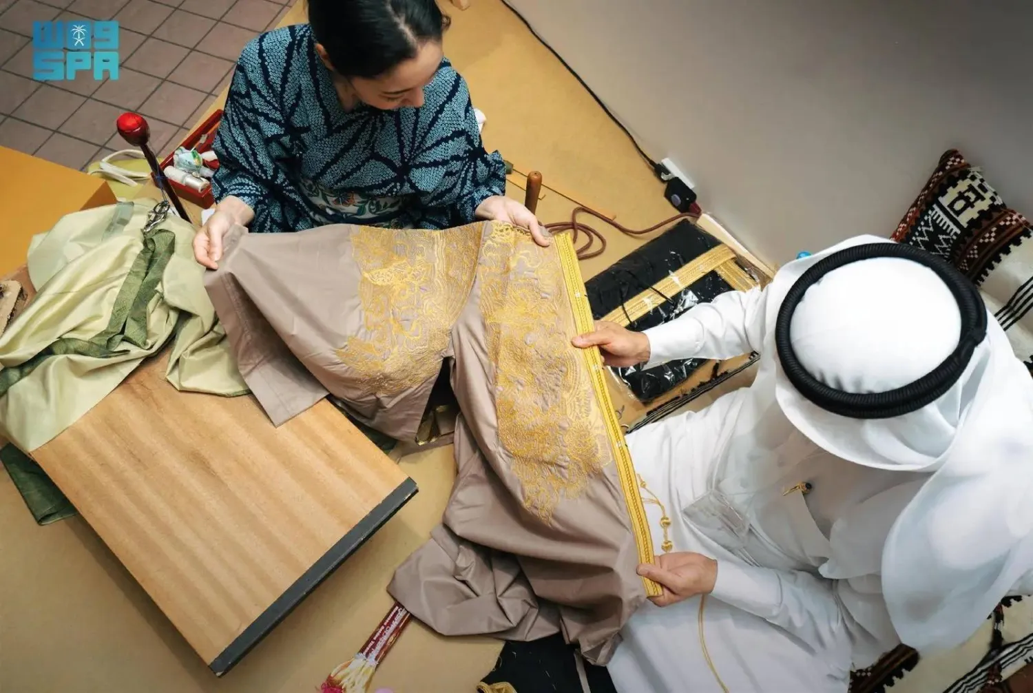 The Royal Institute of Traditional Arts (Wrth) participated in the Saudi Cultural Week at Expo 2025 in Osaka, Japan. (SPA)
