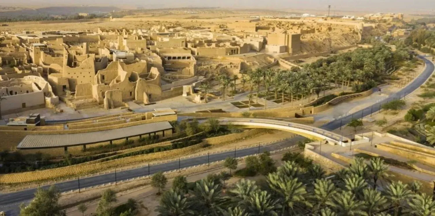 جانب من منطقة «الدرعية» (واس)