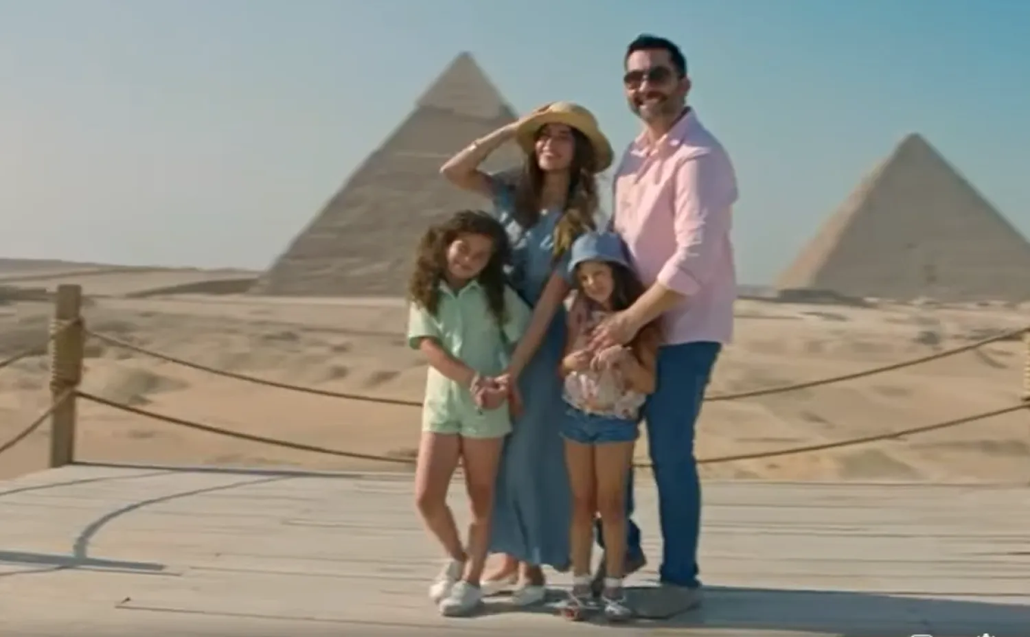جانب من الحملة الترويجية (وزارة السياحة المصرية)