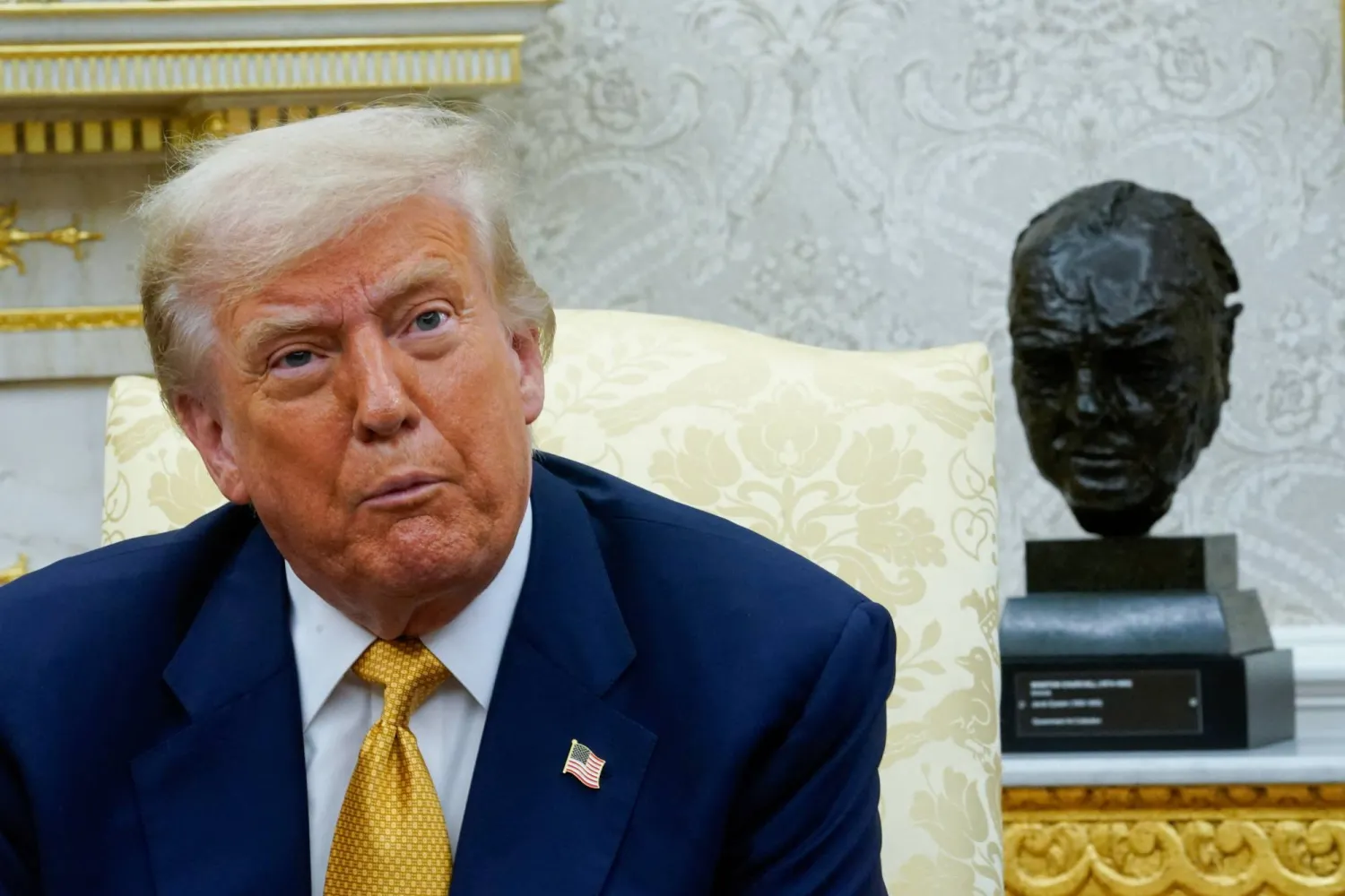 الرئيس الأميركي دونالد ترمب في المكتب البيضاوي بالبيت الأبيض في العاصمة واشنطن 16 يوليو 2025 (رويترز)