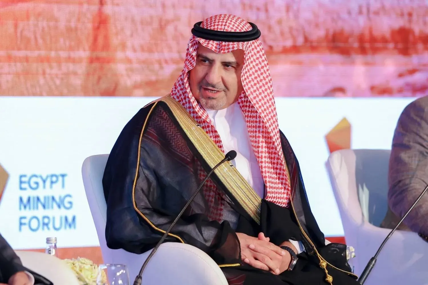 Khalid Al-Mudaifer, Vice Minister of Industry and Mineral Resources for Mining Affairs (Asharq Al-Awsat)