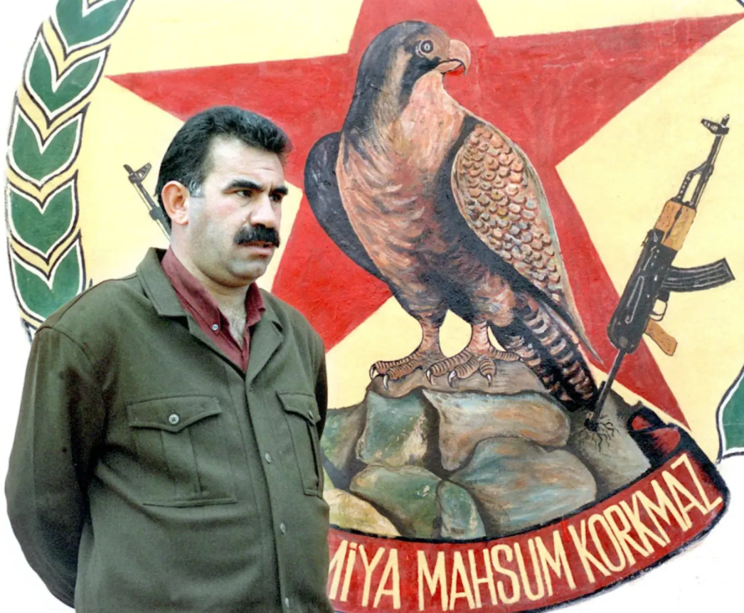 Abdullah Ocalan in 1992 (File Photo/AFP)