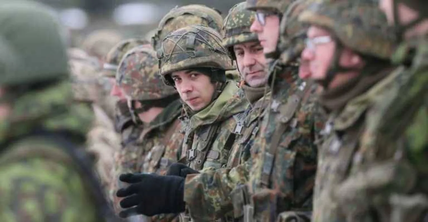 جنود ألمان في ليتوانيا (آ ف ب)