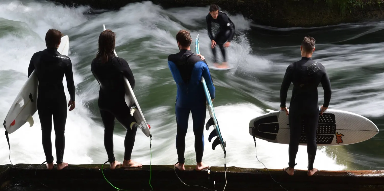 Aloha, Bavaria! Munich Surfers Riding Wild River Wave Again