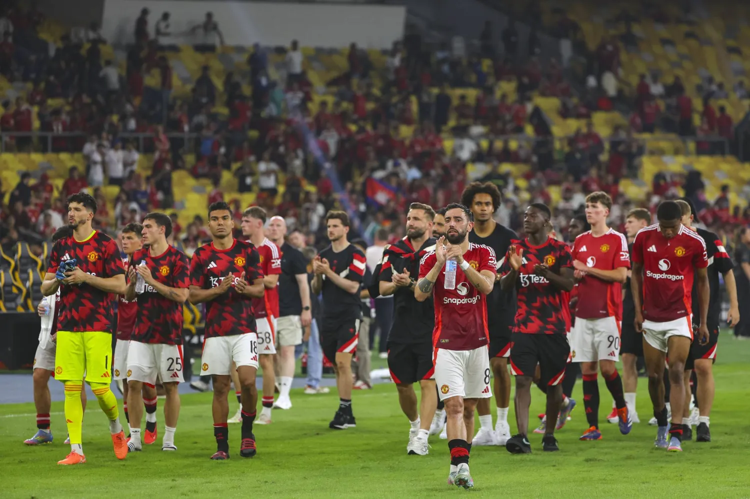 أنهى يونايتد الموسم الماضي في المركز ال 15 في جدول ترتيب الدوري... فهل سيكون الموسم المقبل أفضل؟ (إ.ب.أ)