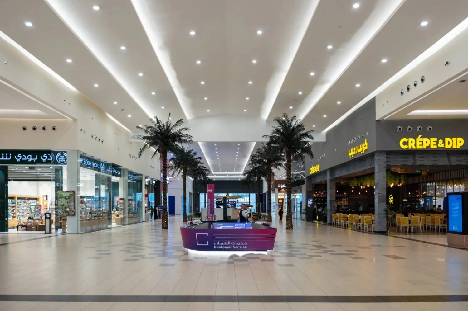 صورة من أحد المجمعات التجارية في السعودية (سينومي)