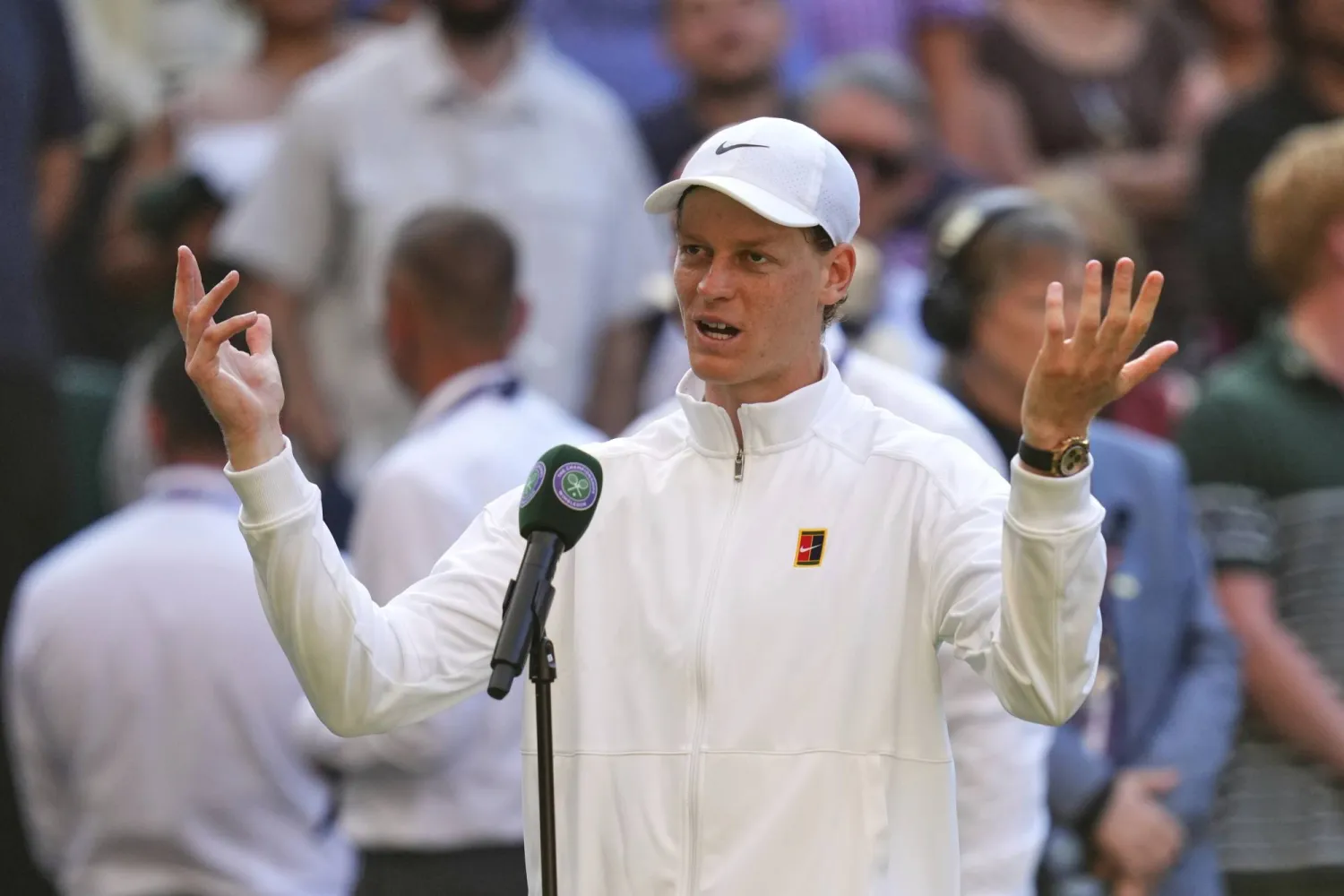 الإيطالي يانيك سينر المصنف الأول عالمياً (أ.ب) 