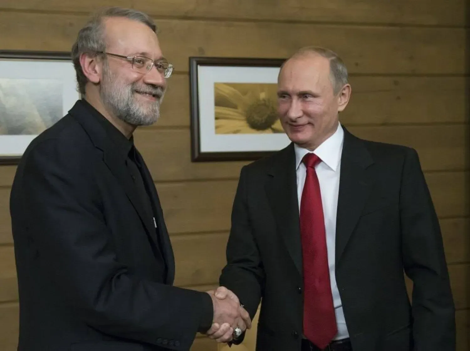 Viladimir Putin ve Ali Larijani