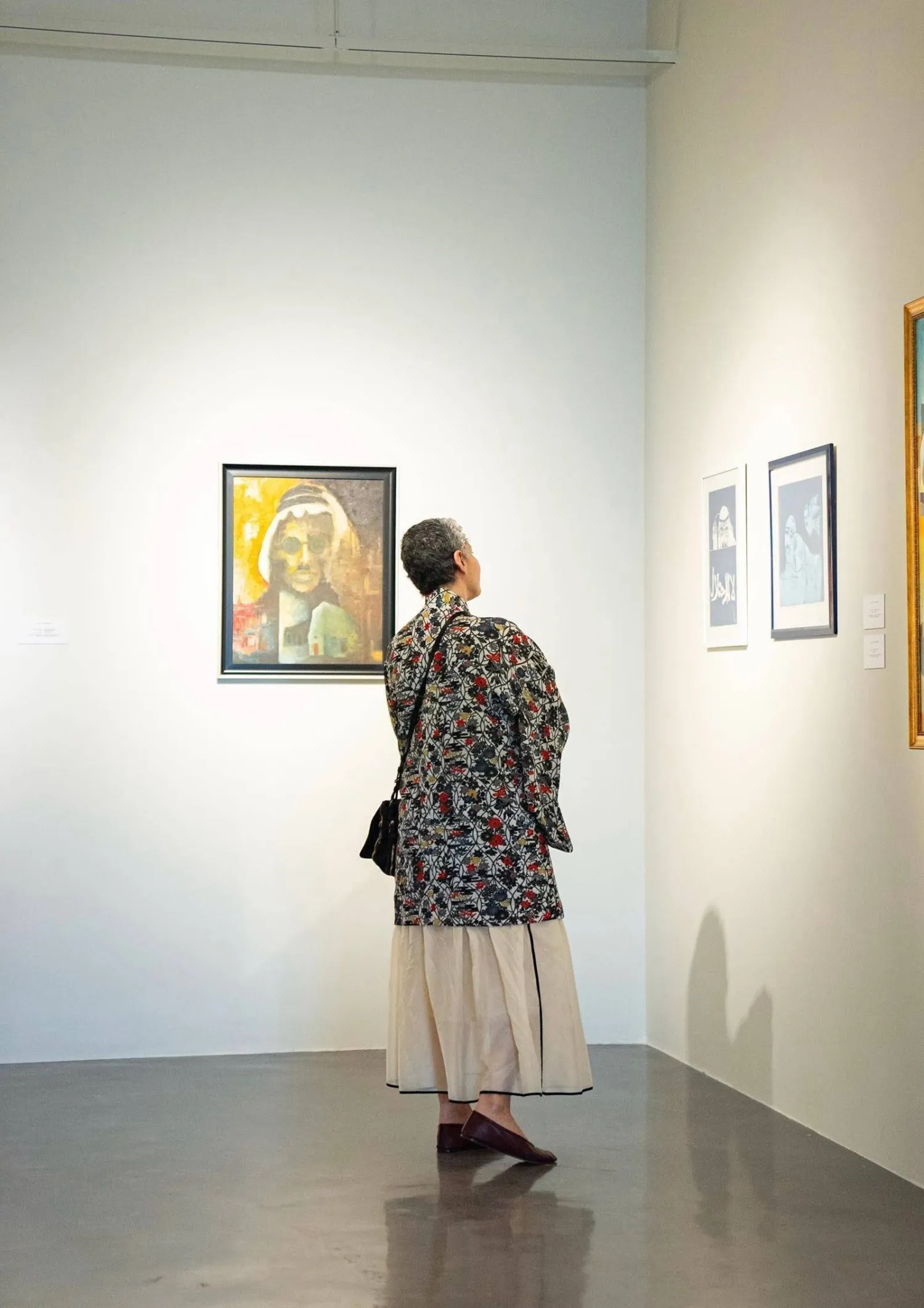 لحظات مفصلية من تاريخ الحركة الفنية الحديثة في الخليج يسردها المعرض (الشرق الأوسط)