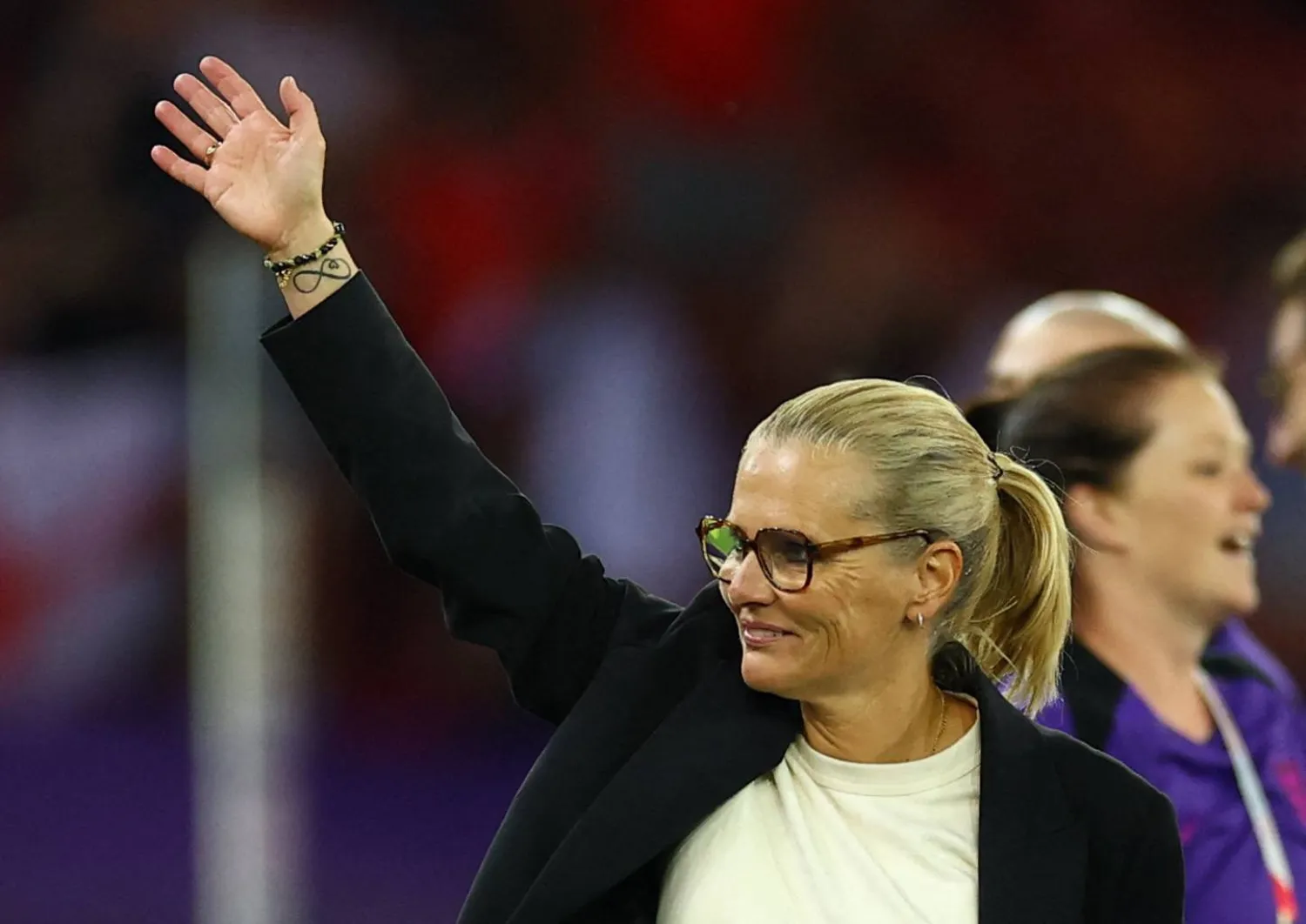 سارينا ويغمان مدربة المنتخب الإنجليزي (رويترز)