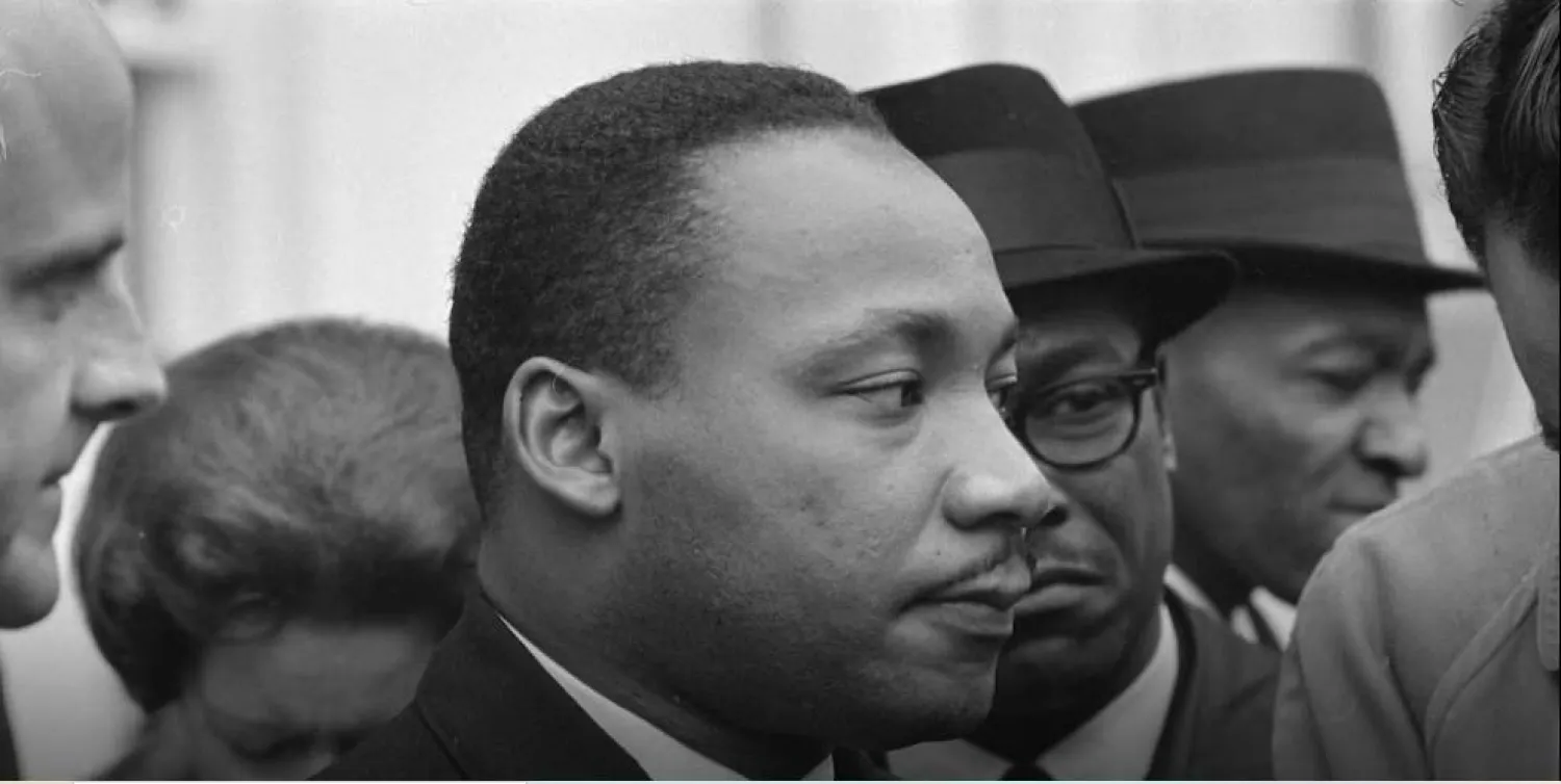 صورة أرشيفية لمارتن لوثر كينغ (رويترز)