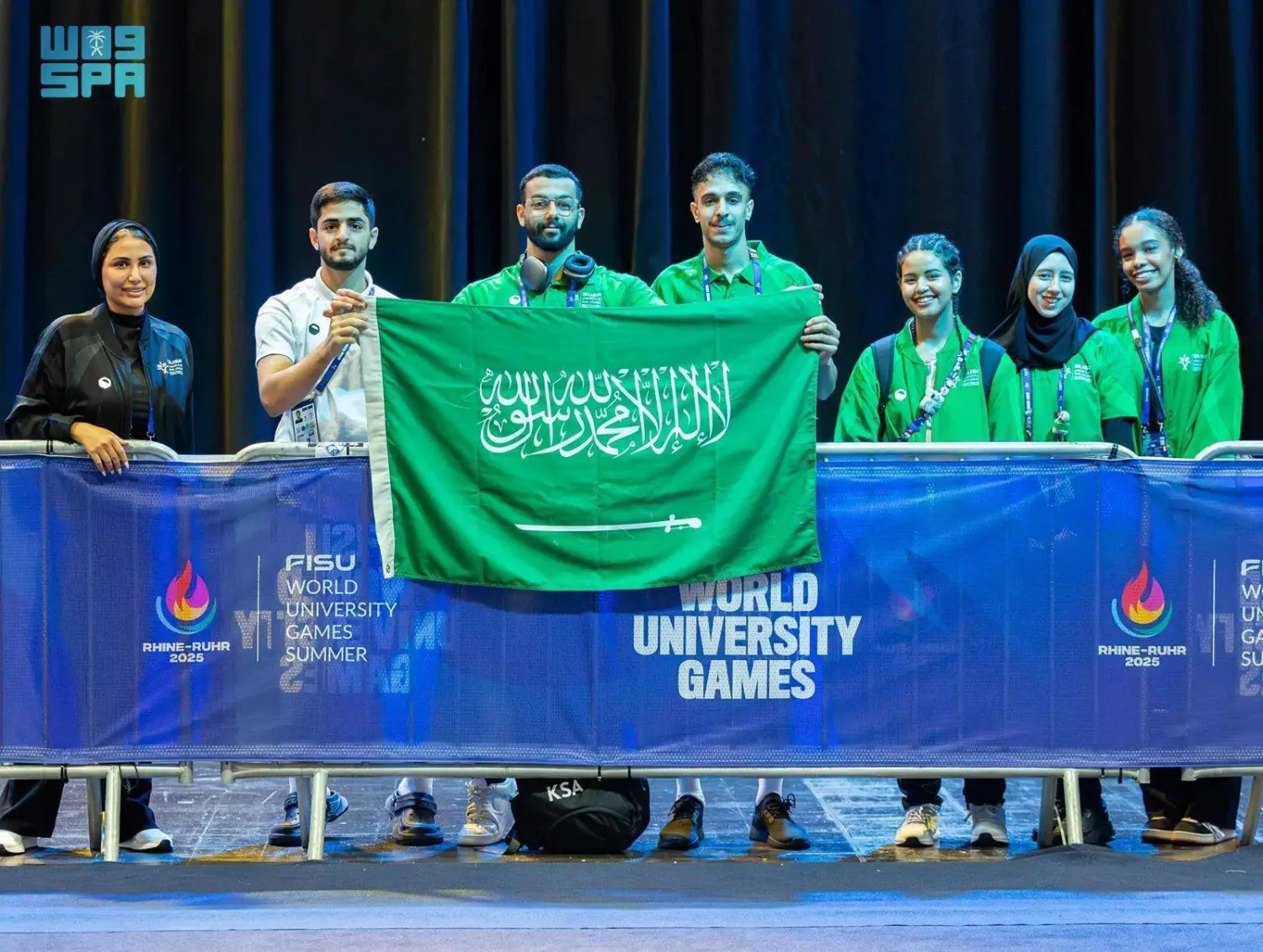 المنتخبات السعودية الجامعية تواصل مشاركتها في الألعاب العالمية (واس)