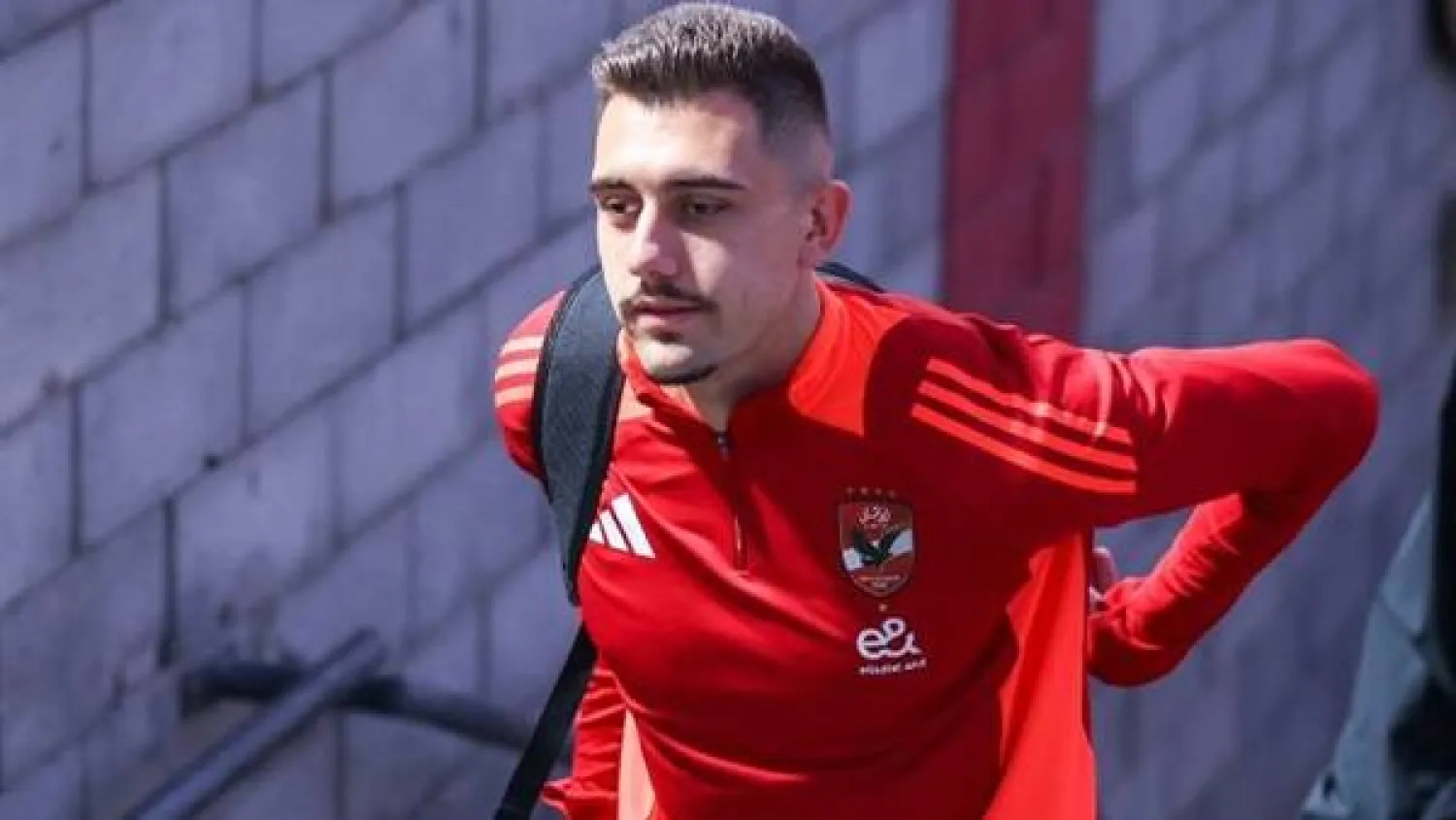 السلوفيني نيتس غراديشار مهاجم النادي الأهلي المصري (النادي الأهلي)