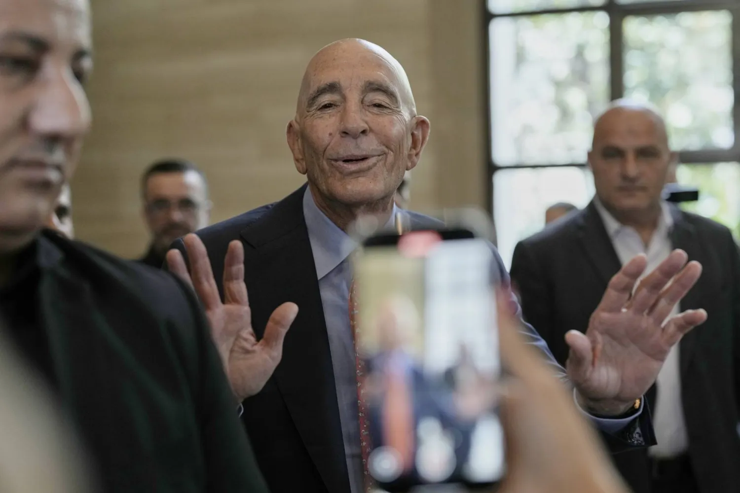 المبعوث الأميركي إلى سوريا توم بيريك (أ.ب)